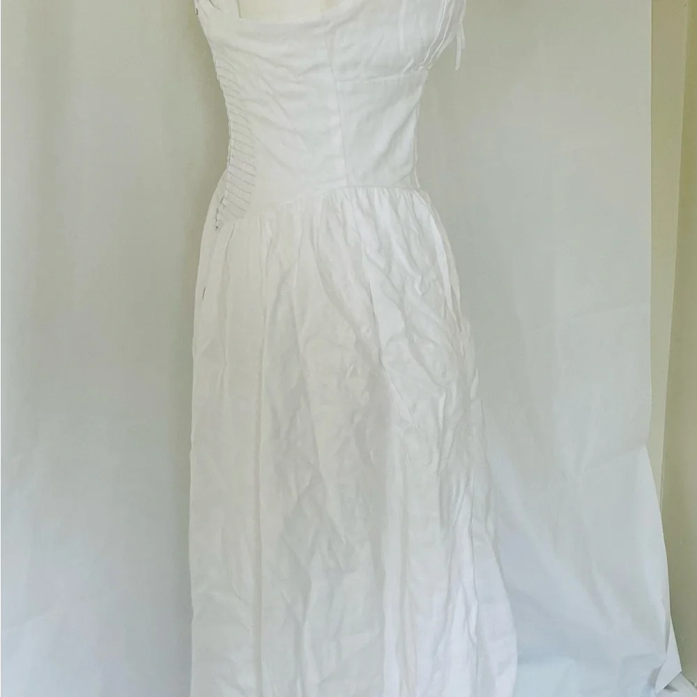 NWT $280 Reformation Balia Linen Dress size 2 - Picture 7 of 13